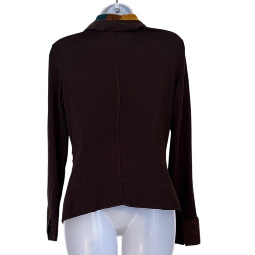 Insight Women's Multicolor Patchwork Wool Blend B… - image 4